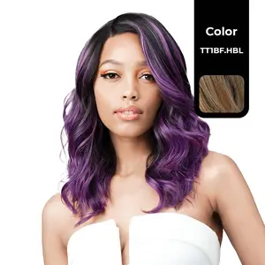 BOBBI BOSS FIRST CLASS HAIR CASCY BOSS 13"x4" DEEP LACE WIG COLOR TTT1BF.HBL