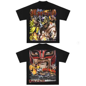WWE REY MYSTERIO T-Shirt | Vintage Graphic Design | Iconic Wrestling Print | Classic Fan Apparel Cotton Fabric