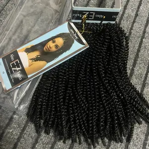 Afro EZ Twist TBUG Synthetic Braiding Hair Extension - High-Quality Fiber for Stylish Braids