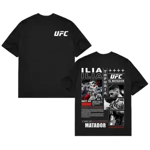 Ilia Topuria V2 Graphic Tee, El Matador UFC MMA Fighter Fan Shirt, Gym Wear, Fight Night Wear, Gift for Fighters, Sports Apparel