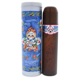 Cuba Wild Heart Men's Eau de Toilette Spray, 3.3 fl oz Rosewood Blend for Daytime Wear