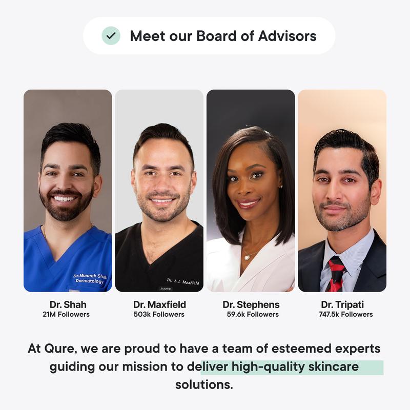 Qure Micro-Infusion System: Facial Serum for All Skin Types - 2 Months Mixed (For Wrinkles + Dark Spots)