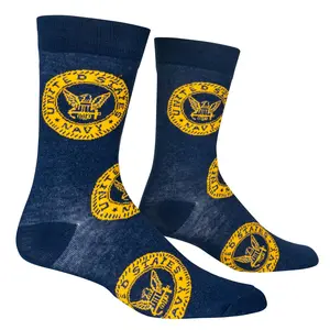 US Navy - Mens Crew Folded (Crazy Socks)
