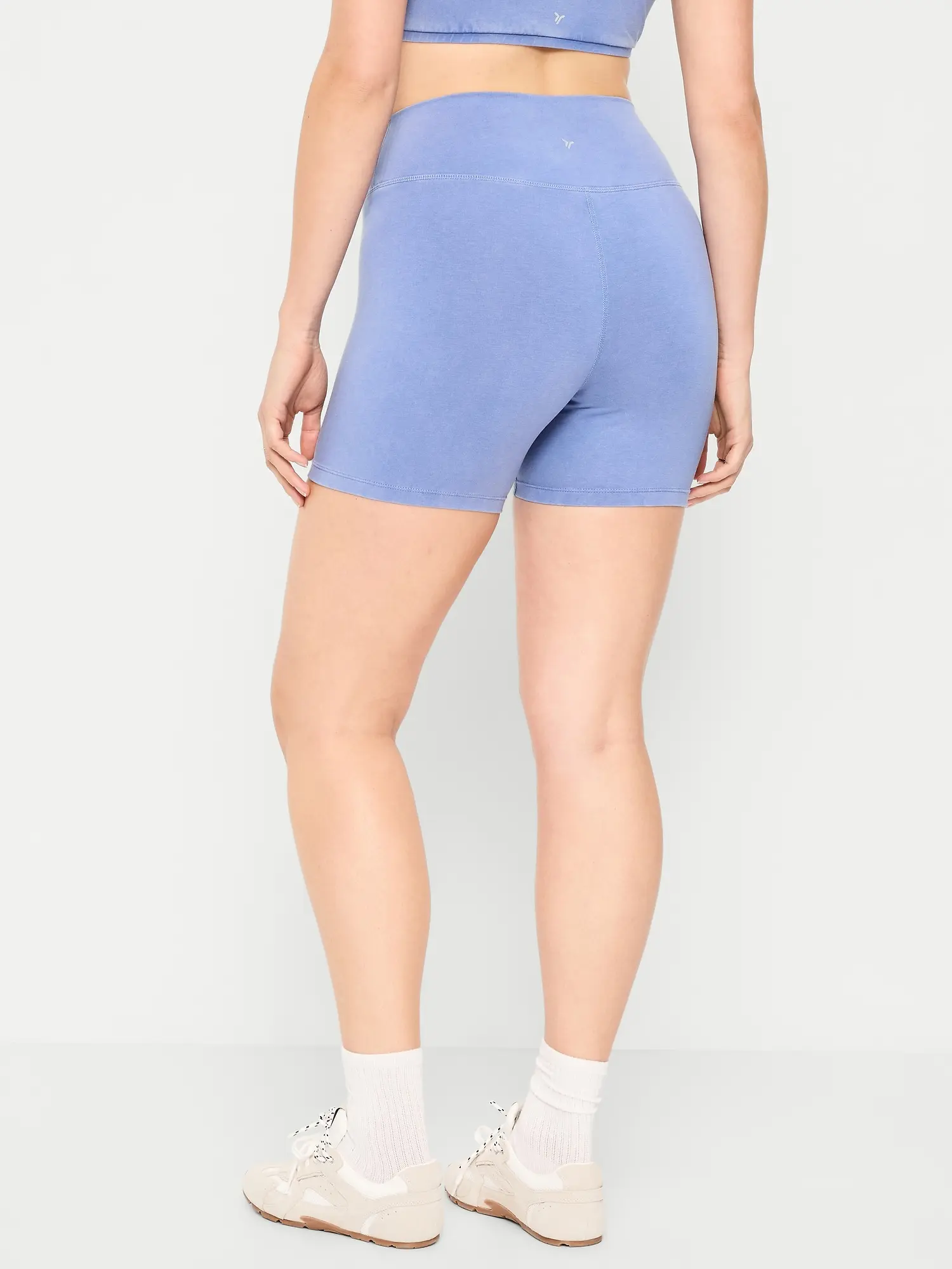 Old Navy Women's High-Waisted PowerChill Biker Shorts -- 5-inch