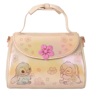 Stitch & Angel Cherry Blossom Bow Handle Crossbody Bag
