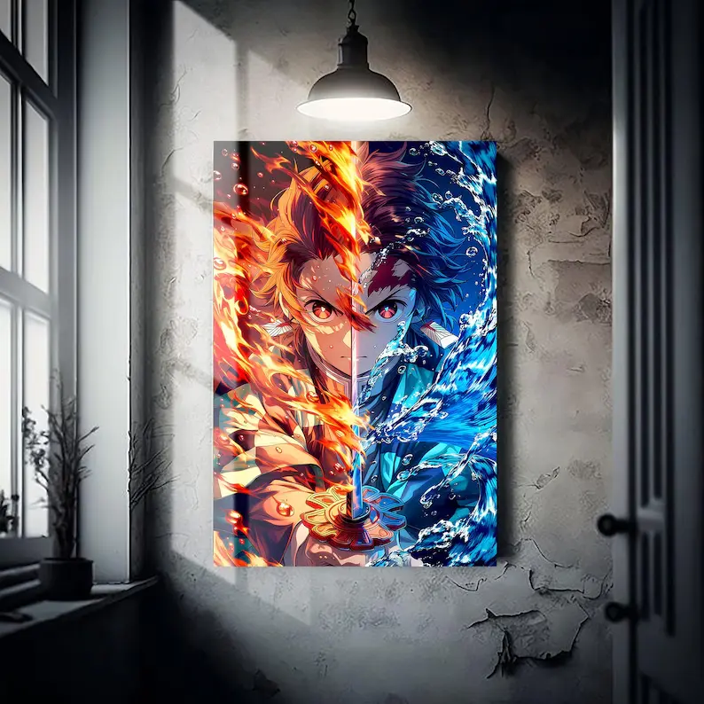 Poster Anime Metal Wall Art, Anime Poster – Otaku Room Decor Anime Aluminum Print Artwork, Anime Metal Sign, Anime Fan Gifts, Japanese Wall Art Wall Art Home Decor Gift homedecor