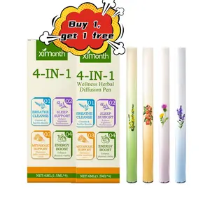 【Buy 1, get 1 free】4 in 1 Gentle Refreshing Stick | Nose & Mouth Daily CareCleansing Herbal Scent