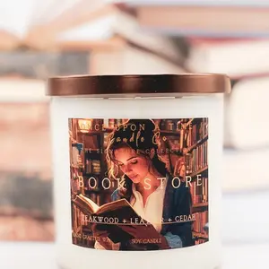 Book Store - Beauty & the Beast Soy Wax Candle