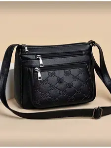 New Multi - functional Handbag for Middle - aged Women Mother and Mother - in - law Soft Leather Crossbody Bag for Mother's Day Gift
