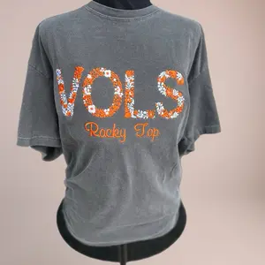 Tennessee Vols Embroidered Comfort color T-shirt