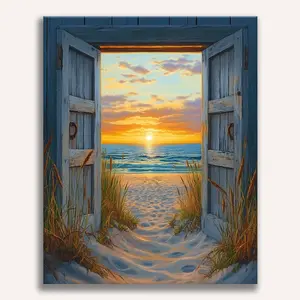 Door to Sunset Paint by Numbers Kit