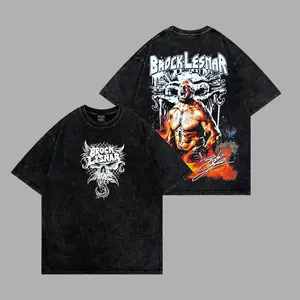 Brock Lesnar E Premium Shirt Acid Washed, The Beast Incarnate Fans, The Conqueror Shirt, The Conqueror Fans, WWE Attitude Era Legend Tee, Retro Wrestling Graphic Shirt, Wrestling Icon Fan Merch, Attitude Era Legend Apparel