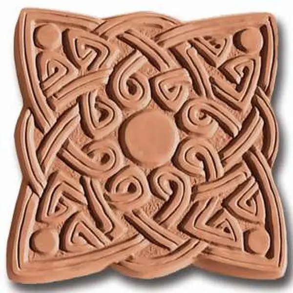 212 MAIN Square Pathway Concrete Molds - Model X-CSQ8007, Distinctive Design Outdoor Garden Molds, Pack of 2