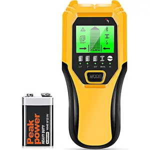 Stud Finder Wall Scanner 5 in 1 Multifunctional Upgraded  Wall Scanner, Stud Sensor Beam Detector with  for  Metal and AC Wire Detection, Comes with  LCD Display and Audio