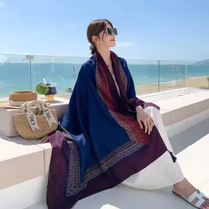 Luxury Oversized Beach Towel – Premium Soft Cotton, Quick-Dry & Sand-Free Designer Pool Towel for Travel, Spa, and Sunbathing (Large, Vibrant Patterns)
