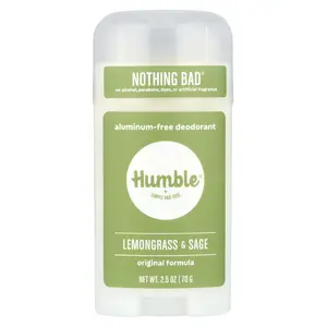 Humble Brands Aluminum-Free Deodorant, Lemongrass & Sage, 2.5 oz (70 g)