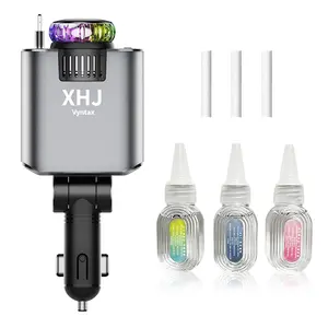 XHJ 5-1 Starlight Car Charger with Projector & Aromatherapy - Three Bottles Included - Portable & Unique Design