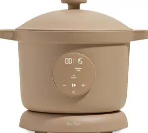 Our Place Dream Cooker | 6 Qt Ceramic Nonstick Multicooker & Pressure Cooker with Touchscreen Controls & Auto Steam Release | 4 Modes: Pressure Cook, Sauté/Sear, Slow Cook & Warm