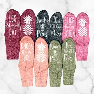 IVF Socks, Egg Retrieval Socks, IUI Socks, Transfer Day Socks, IVF Gifts, Egg Retrieval Gifts, Transfer Day Gifts, Mama To Be