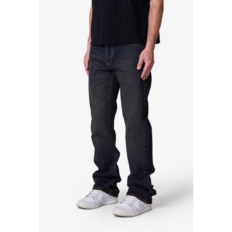 mnml Bootcut Denim - Washed Brown