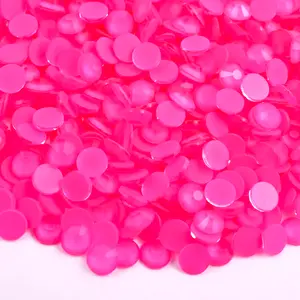 New All Rose Neon Glass Rhinestones