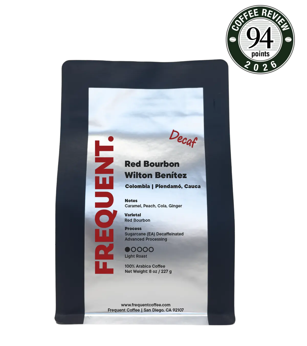 Red Bourbon Wilton Benítez Decaf Coffee  Sugarcane EA Decaf | Colombia Piendamó Cauca | Light Roast | Clean Balanced Coffee