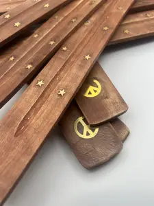 Pack of 12 Incense Holders for Safe and Tidy Burning - 19 Inches Aroma Fragrance Unscented Freshener