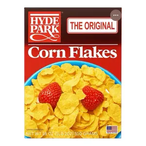 Hyde Park The Original Corn Flakes 510 Grams - Perfect Snack for Breakfast or Any Time