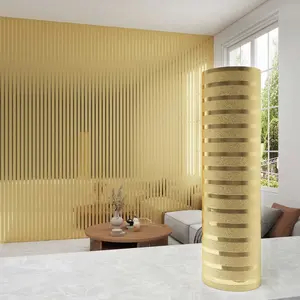 Self-Adhesive Metal Texture Wallpaper Roll, 15.7x118.1 Inches Vinyl Wall Paper, Easy Peel and Stick, Home Decor Sticker for Bedroom Living Room Bathroom, Textured Wall Paper, Decorative Wallpaper