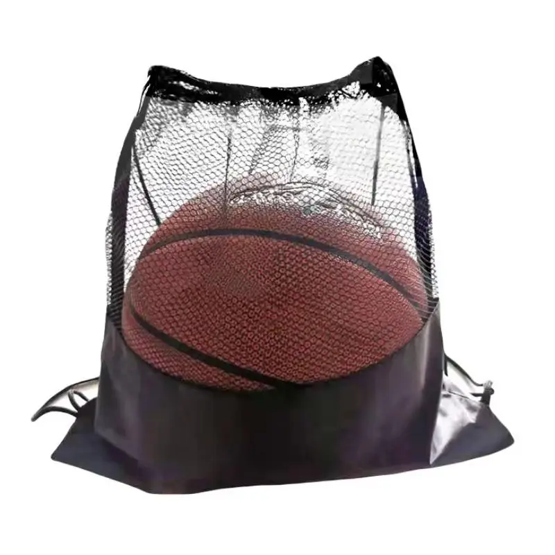 1/2PCS Portable Basketball Cover Mesh Bag Football Soccer Storage Backpack Outdoor Volleyball Ball Storage Bags Athletic Bag