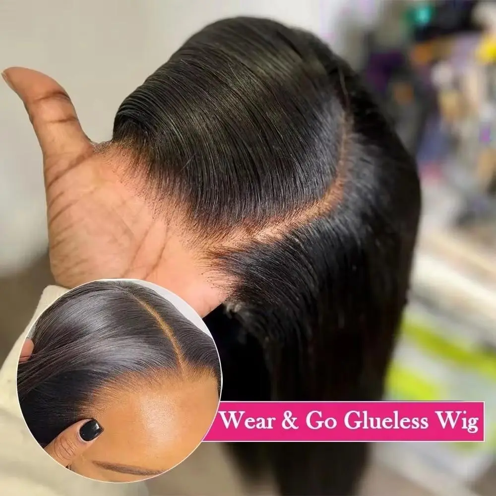 7x5 glueless straight wig