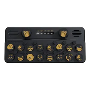 A Digital Music Handheld Keyboard with 20 Instrument Sound Effects, Portable Electronic Organ MIDI Piano Toy Adult Children Gift