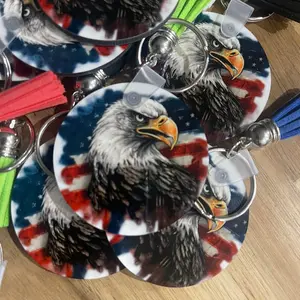 Sublimation Coated Keychains-Personalize your design
