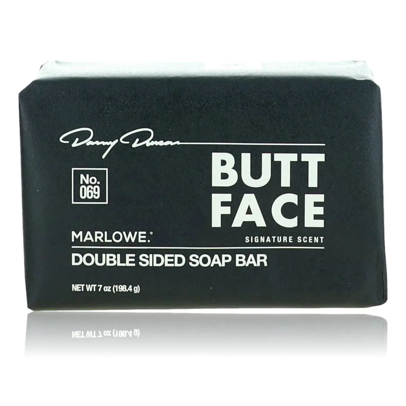MARLOWE. Danny Duncan No. 069 Butt Face Gentle Floral Scented Soap Bar - 7 oz Double-Sided, Daily Use, Aroma-Infused for Men (Beauty & Personal Care)