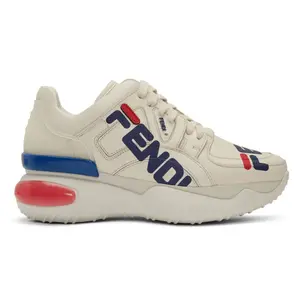 Fendi x Fila Logo Oversized Sneaker Low White Multi