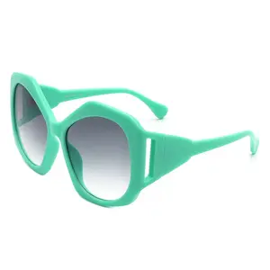 New Y2K Sunglasses for Men and Women Large Frame PC Lens and Frame Material Trendy Style