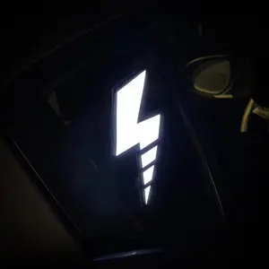 Lightning Bolt NRG Panel | Light Up Car Decals | Electronic Sticker | JDM Car Accessories