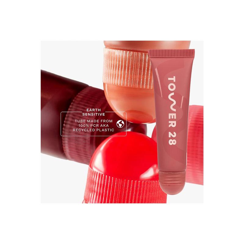 Tower 28 Lipsoftie Tinted Lip Treatment in Red Bean Mochi