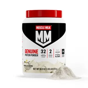 Muscle Milk Genuine Protein Powder Vanilla Crème | 30 oz