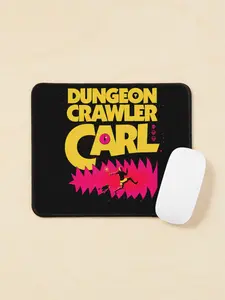 Dungeon Crawler Carl Extended Gaming Desk Mat, LitRPG Fantasy Mouse Pad for PC Setup, Bookish Gamer Desk Decor Gift for BookTok Readers