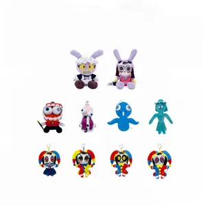 The Amazing Digital Circus Chapter 9 The Grand Finale Plush Set, Complete Pomni Jax Ragatha Gangle Gummigoo Gob Stuffed Doll Collection, New Limited Final Episode Figure Toys,cute girly gifts  plushies