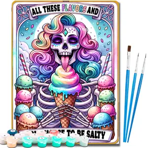 Paint by Numbers Kit for Adults Beginner,Easy Adult Paint by Number Kits on Canvas DIY Painting for Surprise Gift Home Wall Decor 16x20 Inch