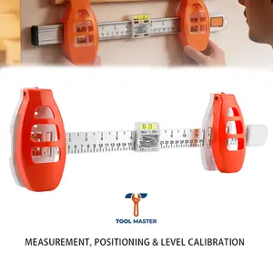 Picture Hanging Tool with Level and Ruler Easy Wall Mounting Kit for Frames Mirrors and Artwork Precise Alignment No Measure Gallery Wall Tool for Home Decor DIY Installation Multifunction Hanging Guide Set Self-Drilling