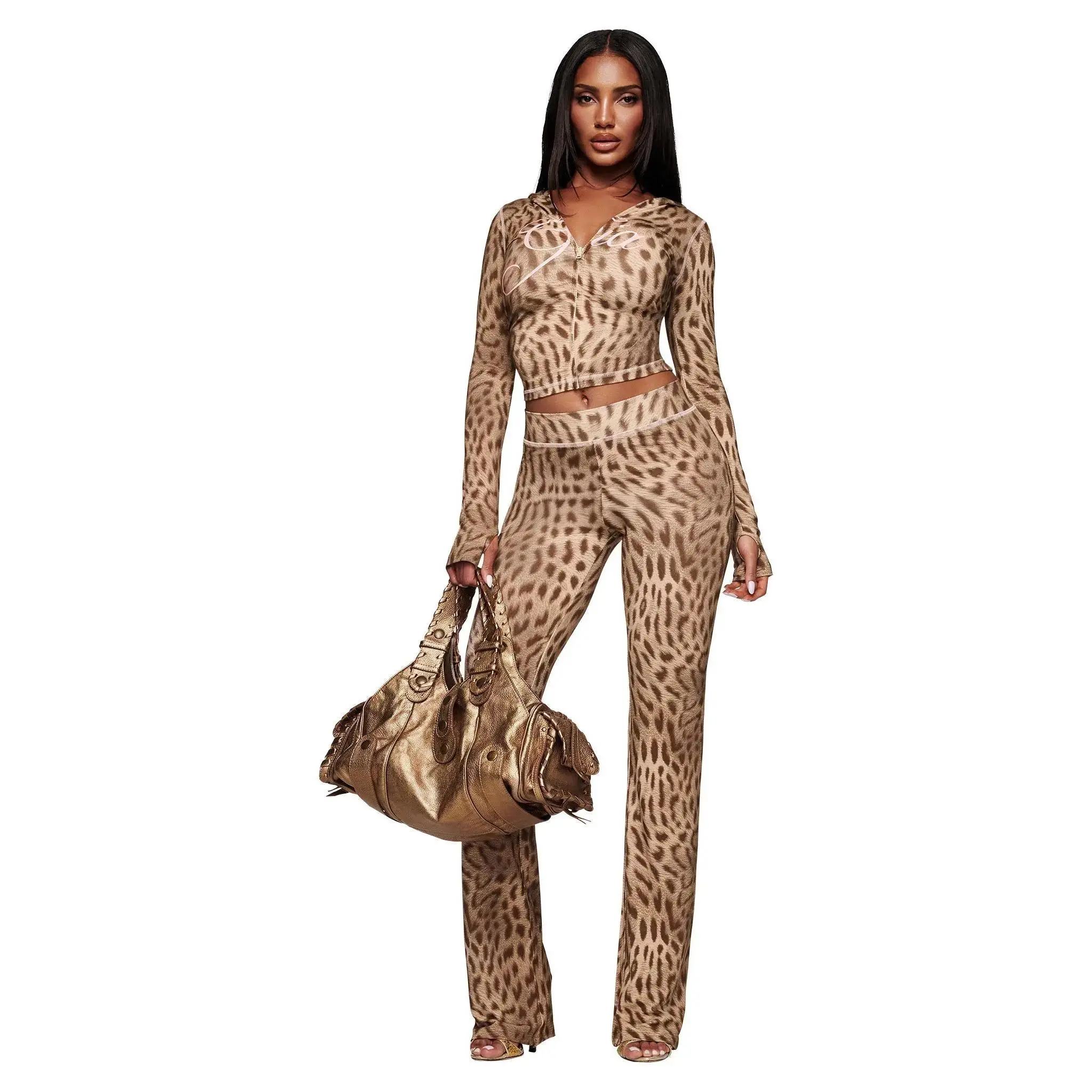 TRACKPANT - BLAZE CHEETAH