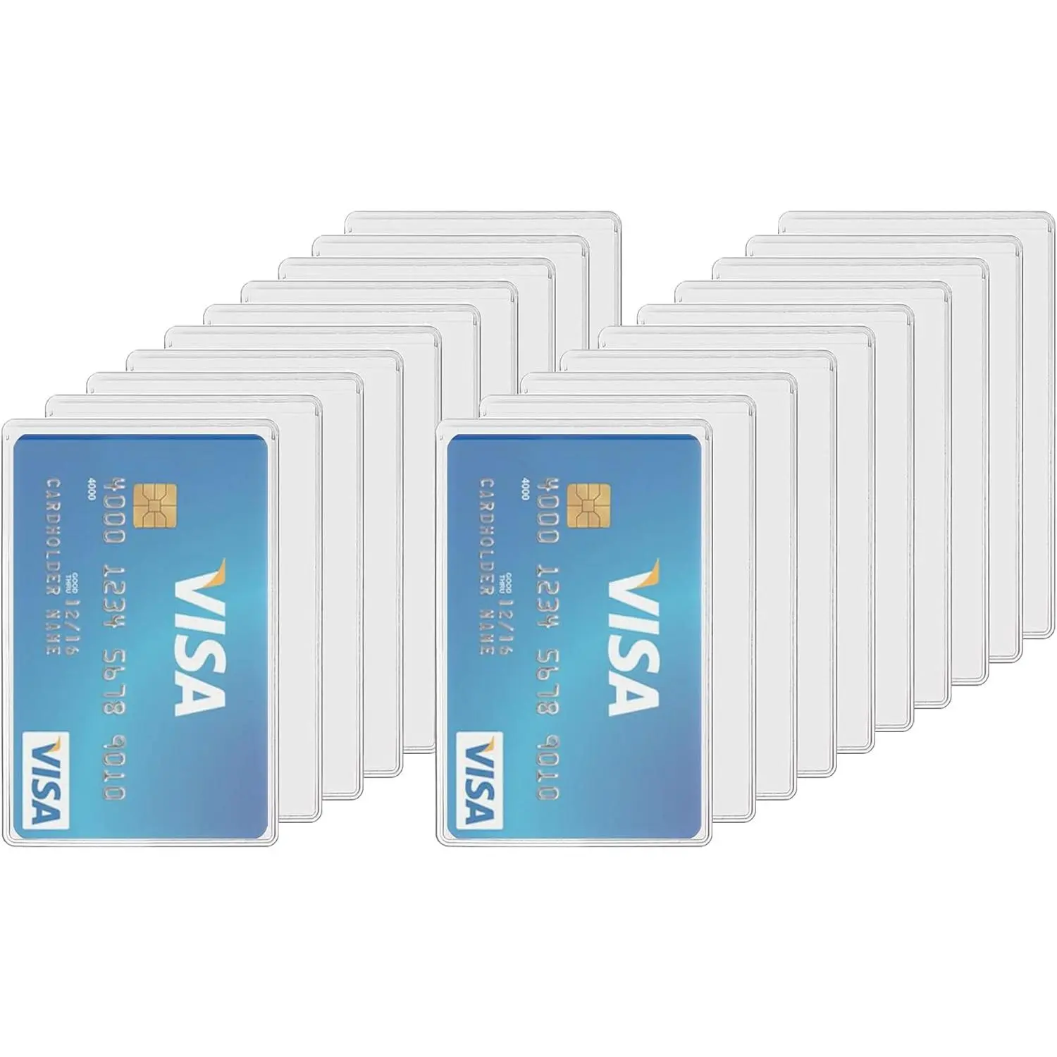 Card Holder Protector Sleeve for Credit Card License ID Business Card and  Card Protector,20 Pack
