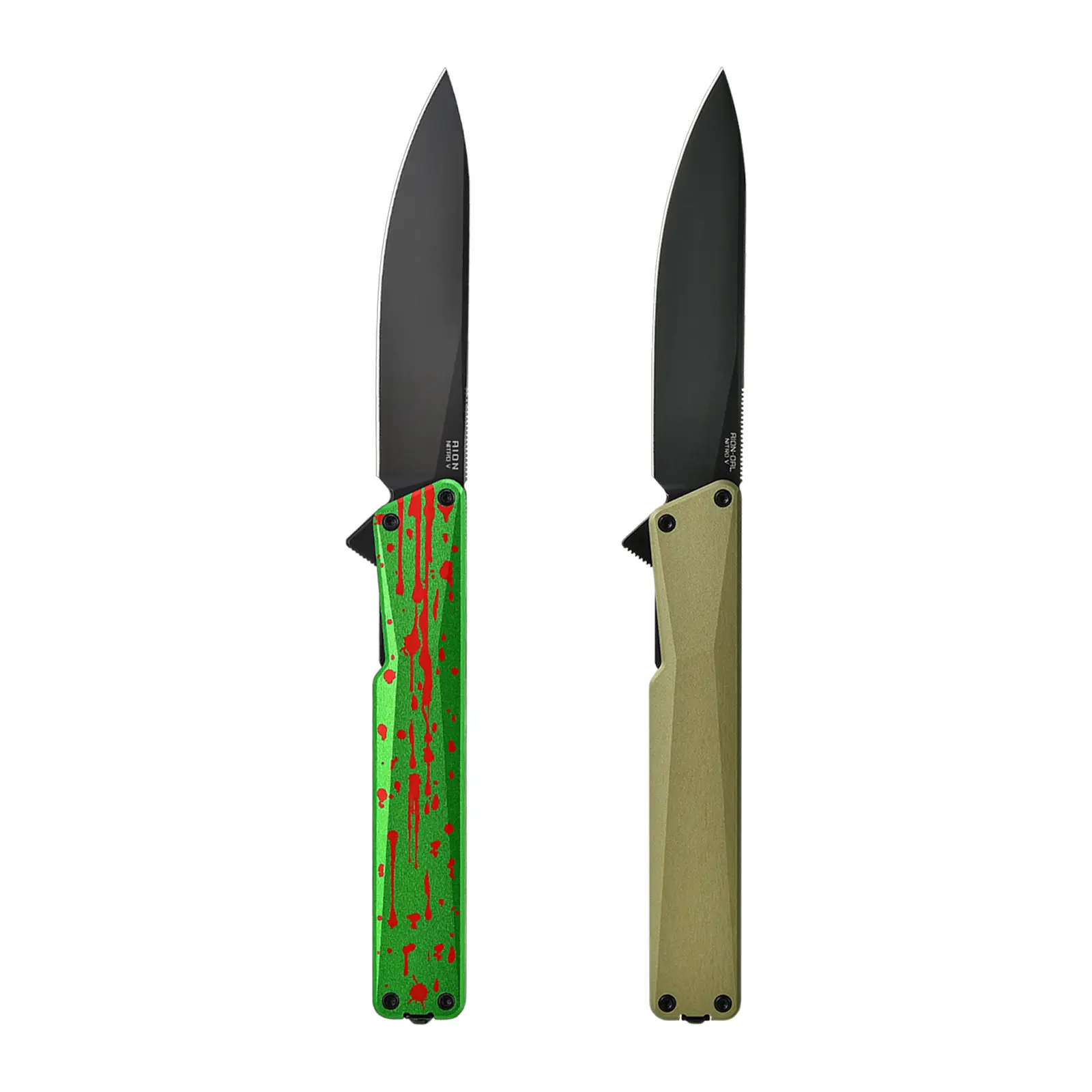 OKNIFE AION Folding Pocket Knife, 14C28N Steel, Durable Handle with Deep Carry Pocket Clip, EDC Knife Ideal for Camping Hiking, Hunting, Blade, Summervibes,summerfinds
