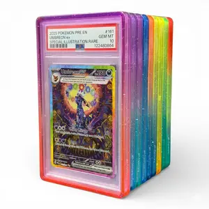 Minty Guard - Zenith - Prism Series PSA Slab Protectors for Standard Graded Cards Durable Bumper-Style Protection Easy Snap-On Installation