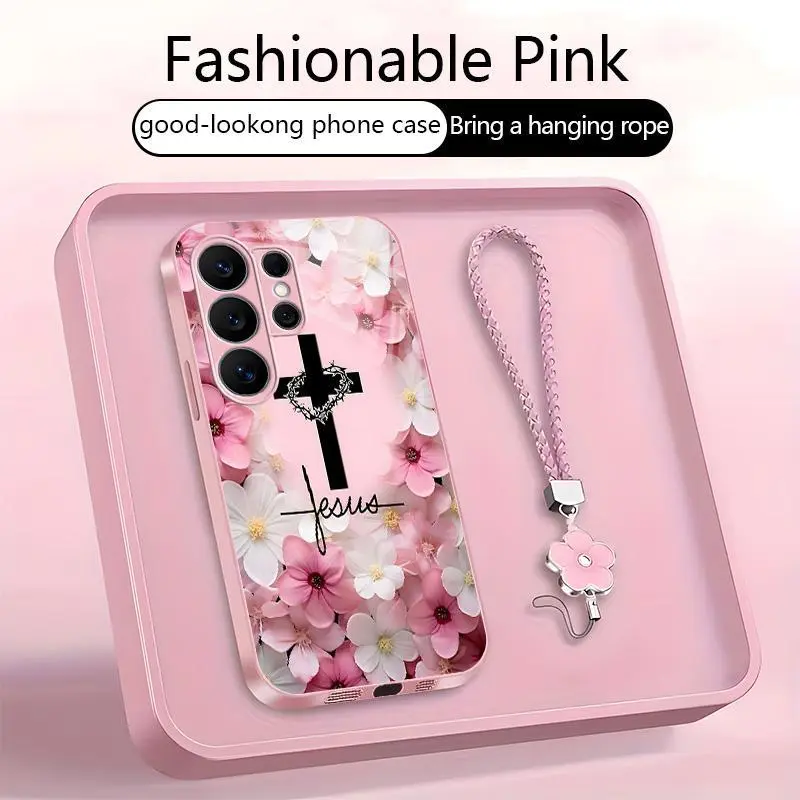Suitable for [Galaxy S26 Ultra] Women's high-end phone case，A wide variety of patterns for you to choose from.This phone case prays for you，God will bless you and bring you good luck YM99