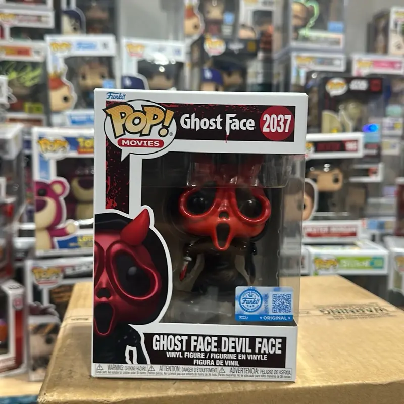 Funko Pop Ghostface Devil Face TV/Movie Character Vinyl Figure - Durable Single Collectible Figurine, Display Bobblehead Statue