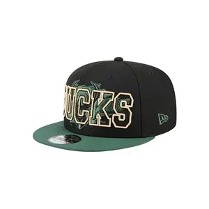 Youth New Era 9Fifty Splatter Milwaukee Bucks Snapback Hat